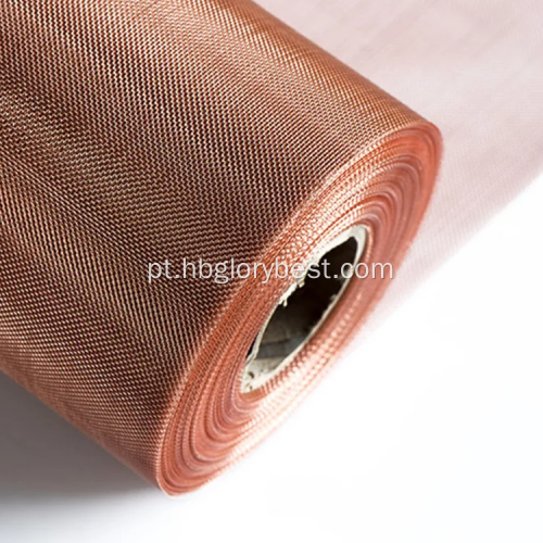 Malha de fio de cobre puro de latão ultra fino